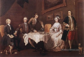 La famille Strode William Hogarth Peinture à l'huile